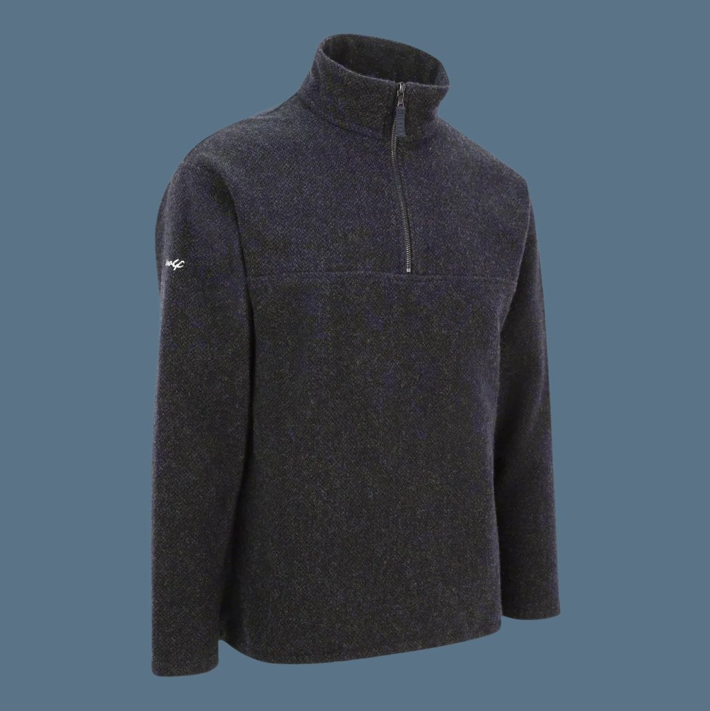 Men's PureFleece 100% Merino Fleece mid layer fleece top. Created with our unique weave for superior performance over knitted merino fleece tops.