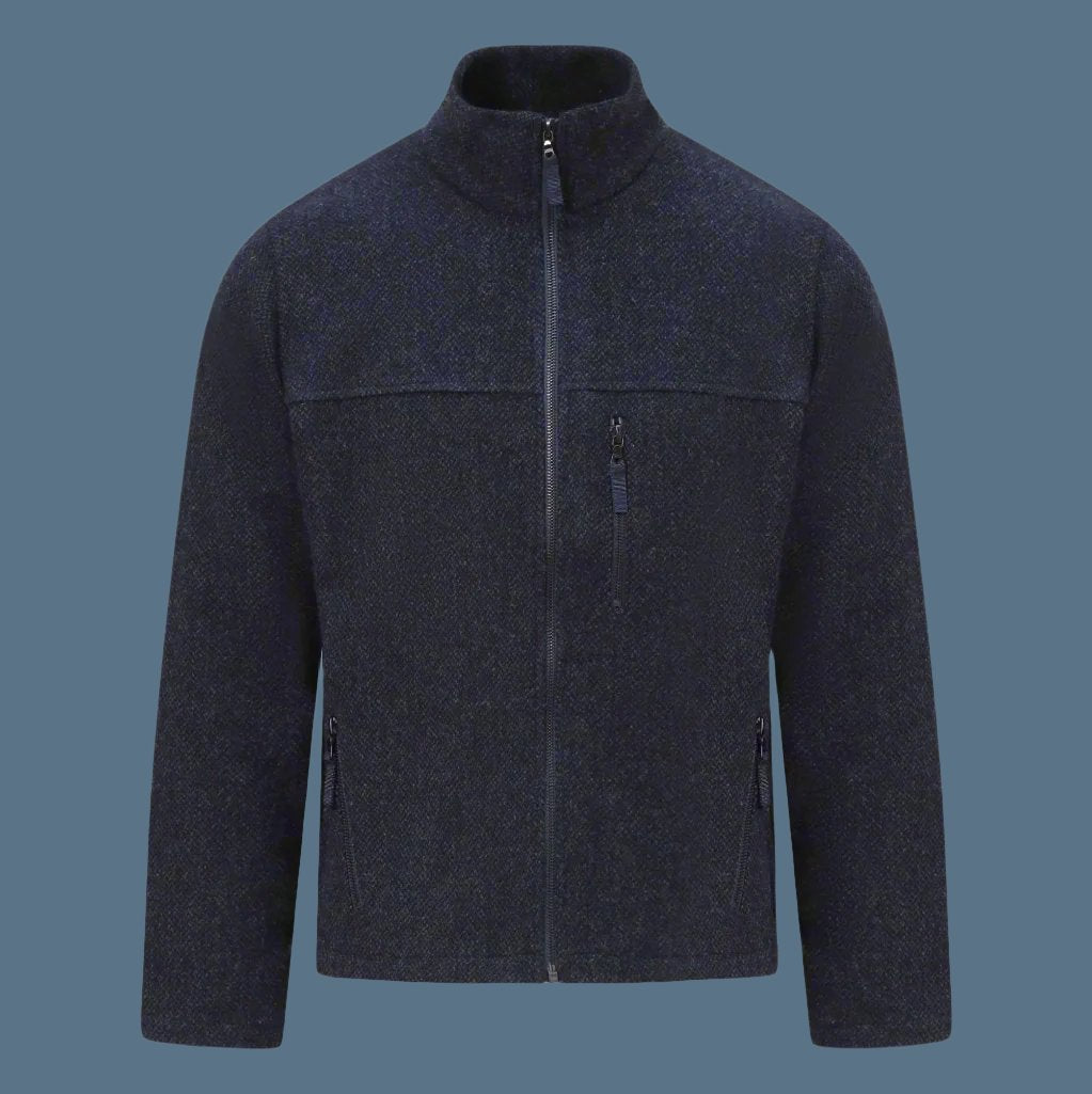 PureFleece 100% Merino Wool mid layer Jacket. Created with our unique weave for superior performance over knitted merino fleece tops.