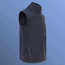Men's PureFleece 100% Merino Fleece mid layer Gilet Vest . Created with our unique weave for superior performance over knitted merino fleece tops