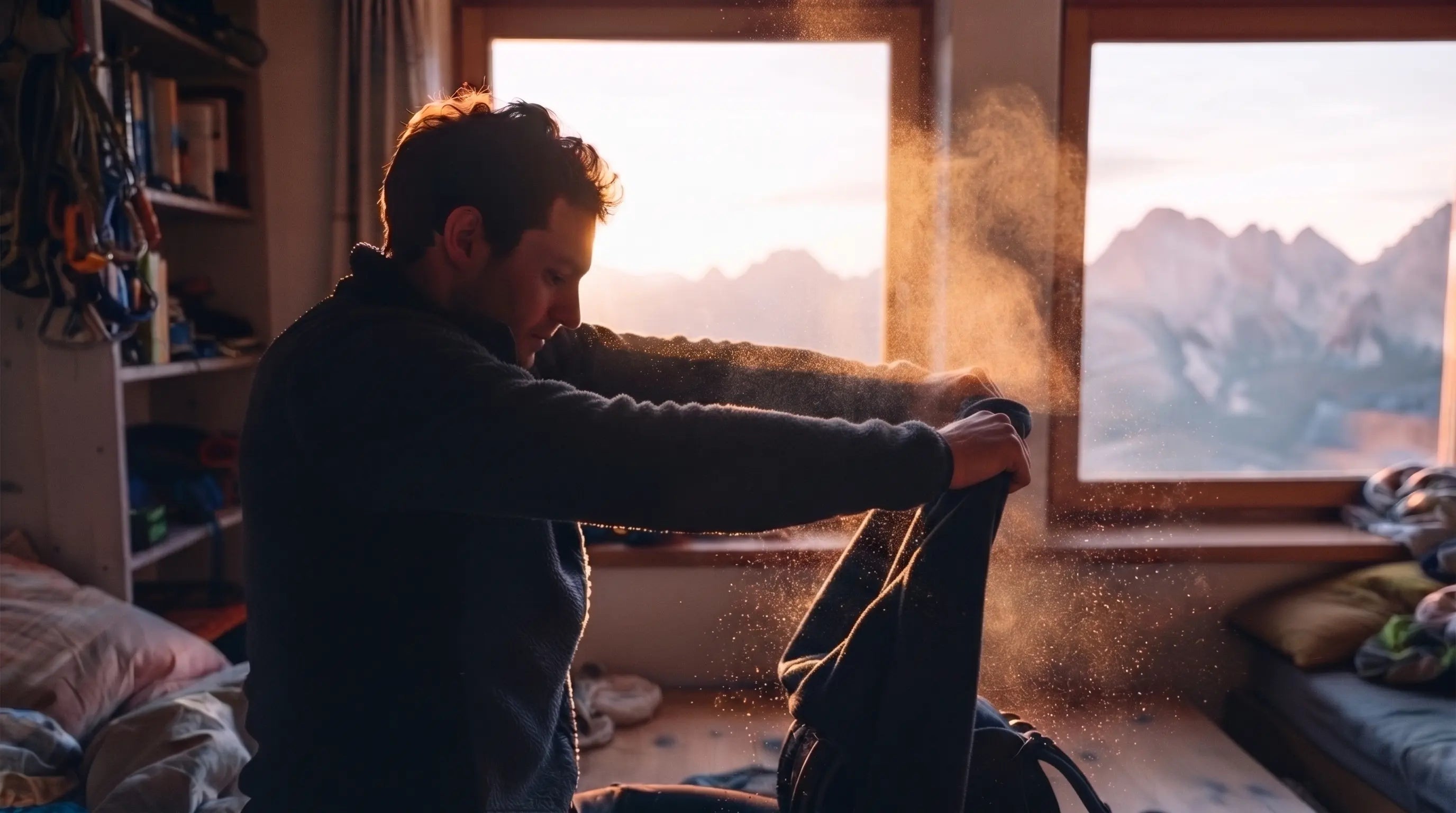 Are you breathing In microplastics from your own fleece?