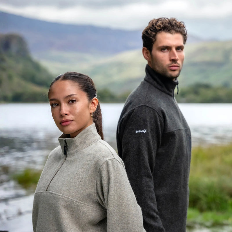 Merino Wool Quarter Zips