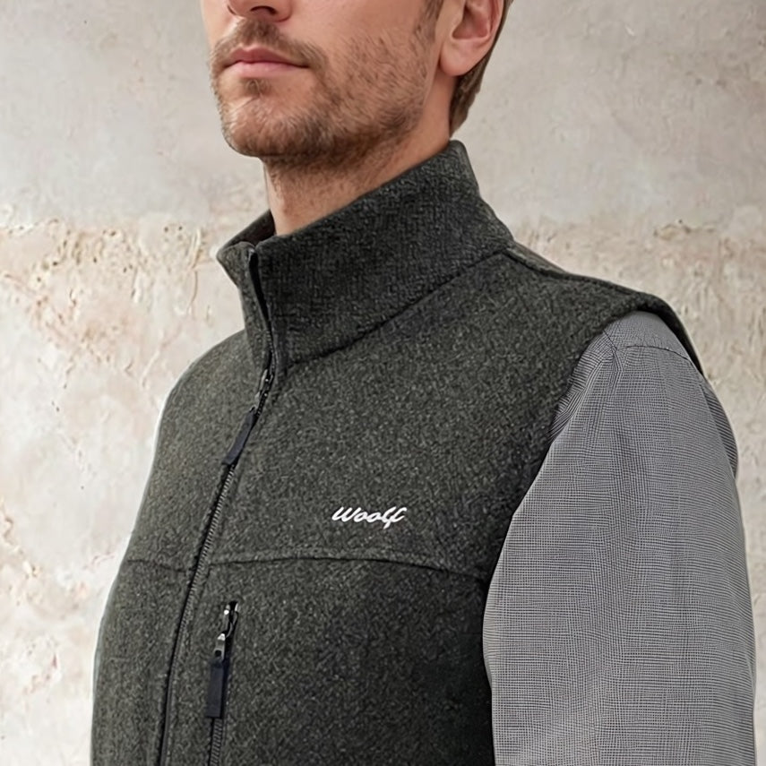Mens Wool Gilet | Made in the UK | 100% Merino | Woolf PureFleece® Mens Wool Gilet | Made in the UK | 100% Merino | Woolf PureFleece®