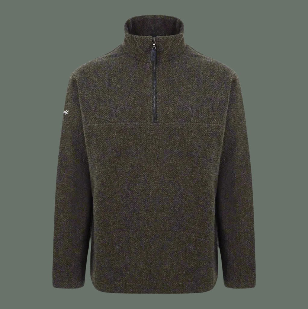 monzee モンジー Luxury Wool Fleece ブラックMサイズ 2952_Morpheus-Navy-Front-