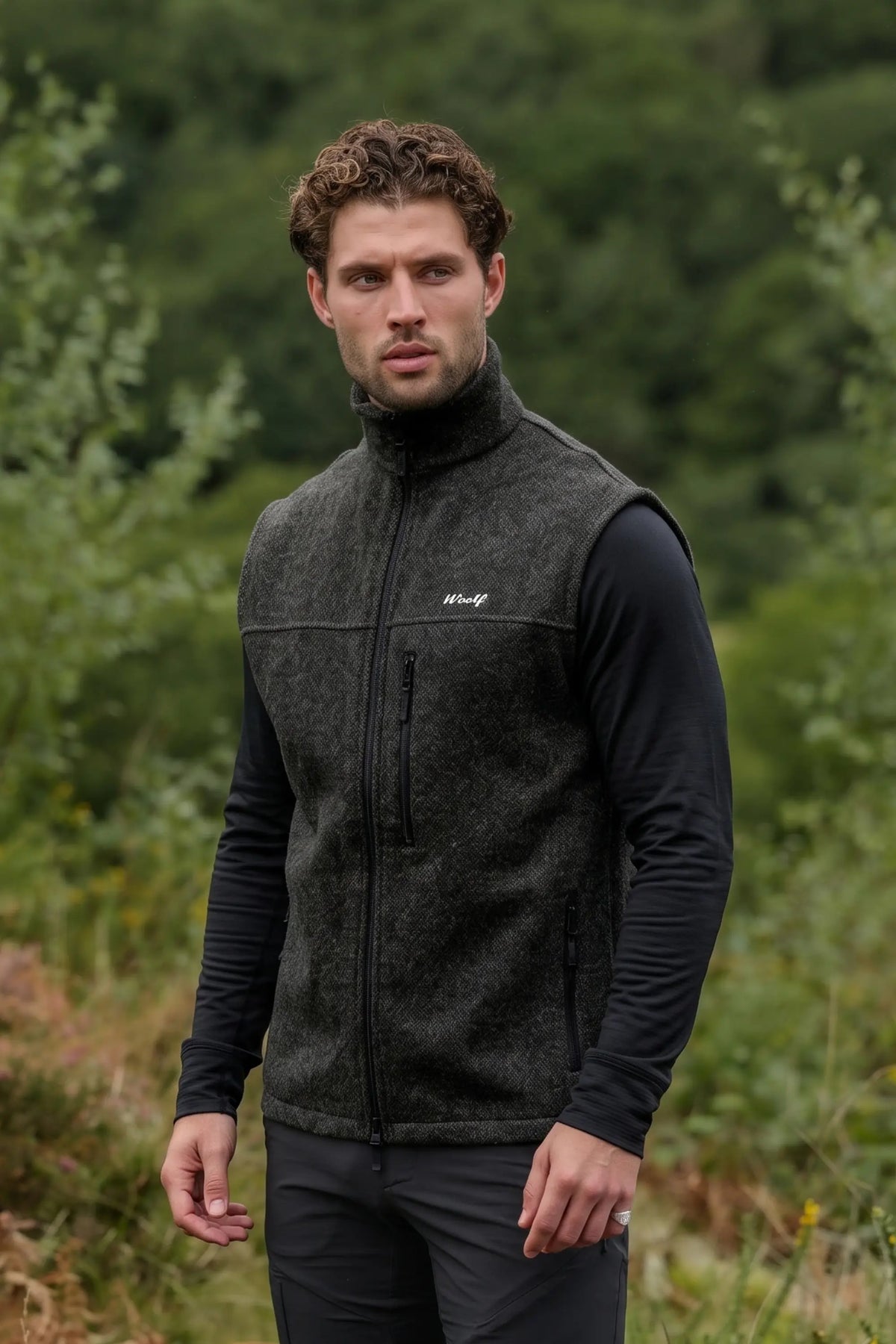 Men's Wool Gilet - PureFleece® Merino