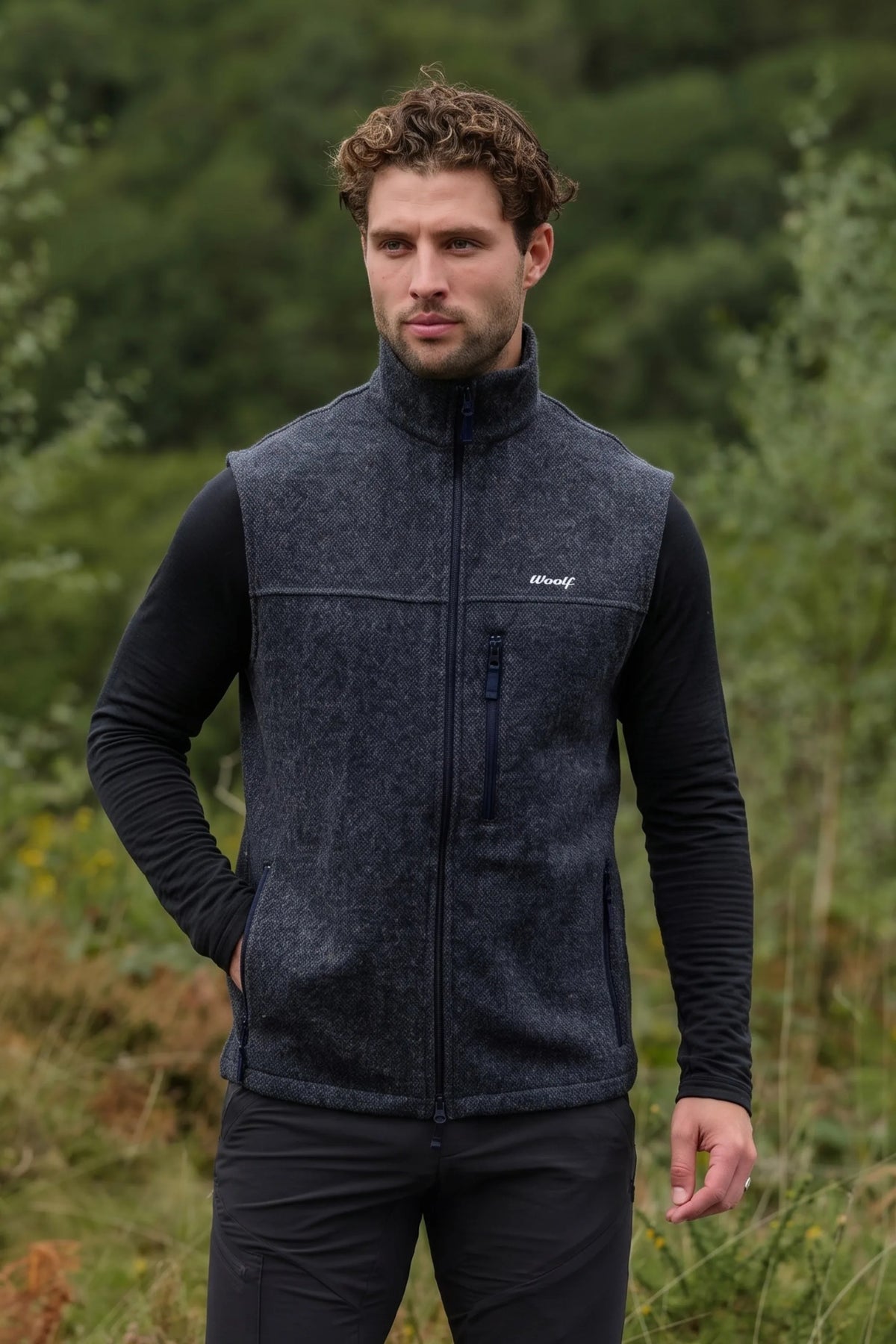 S / Slate Grey / 100% Merino Lambswool