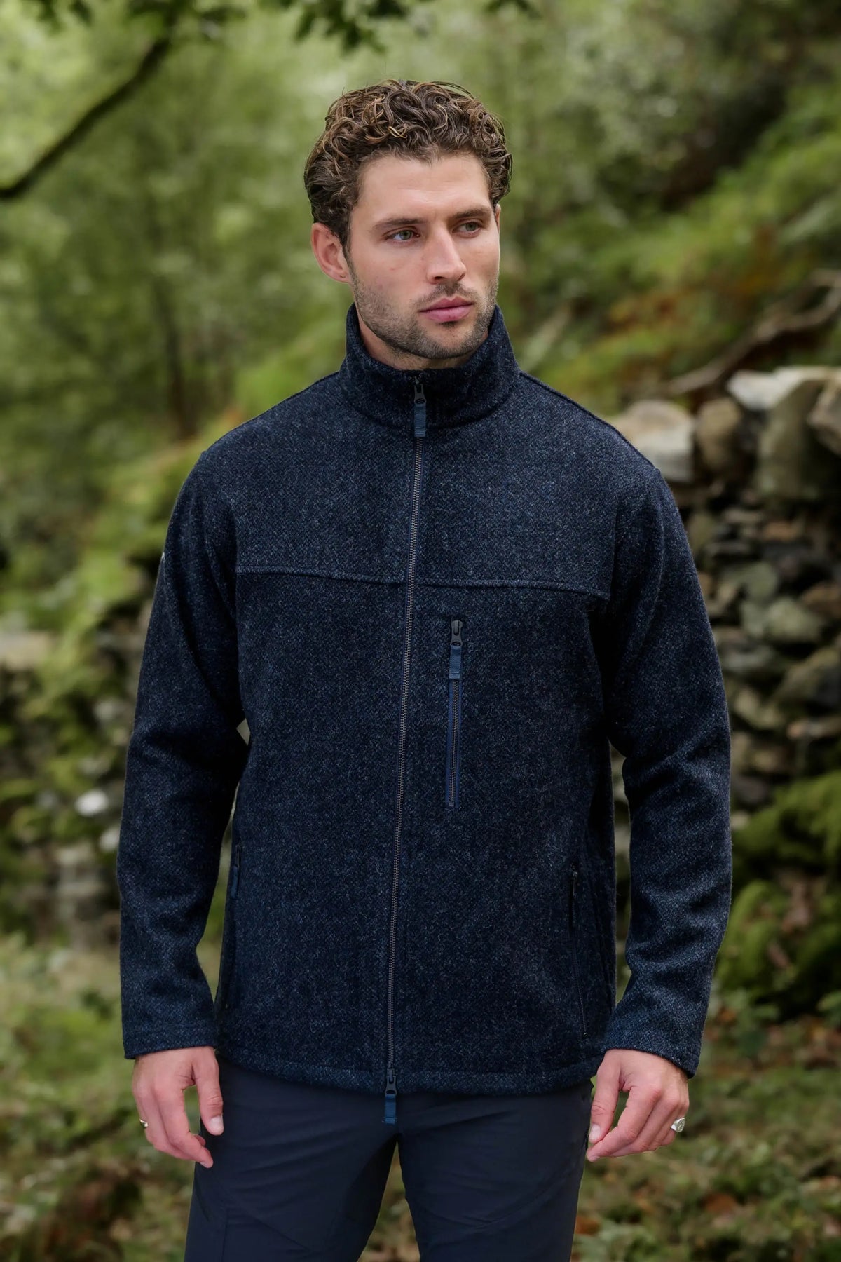 Merino Wool Fleece Jacket - Men's