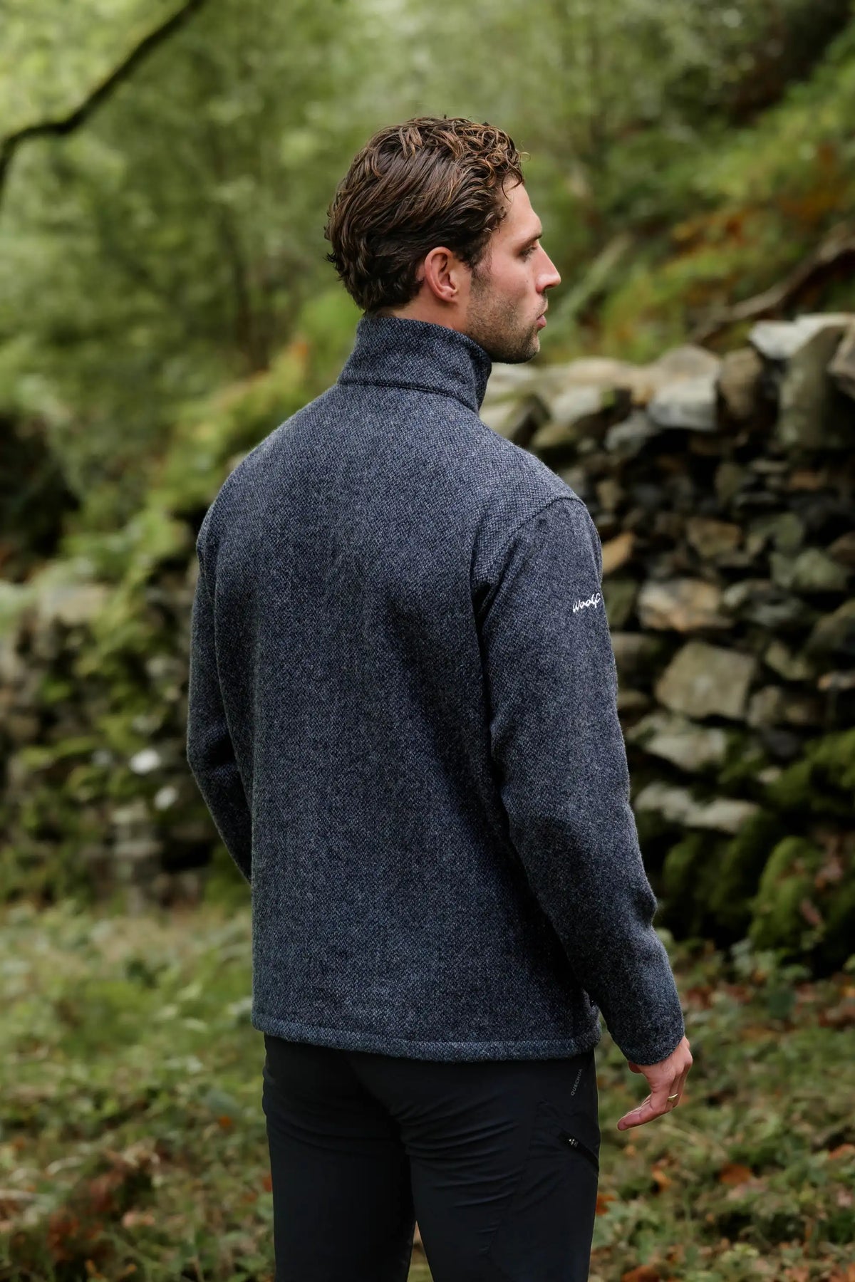 Merino Wool Fleece Jacket - Men's