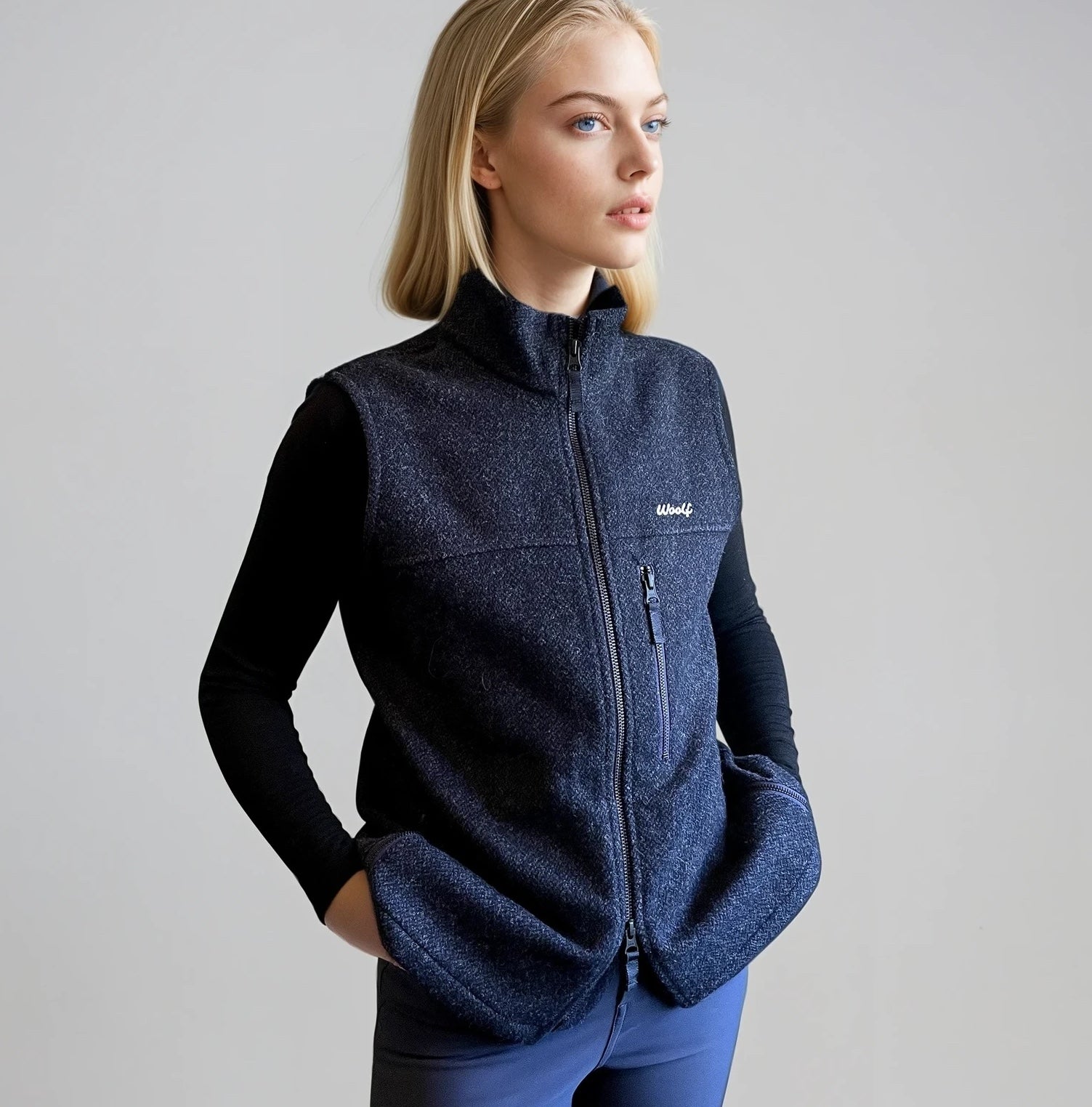 Women's Wool Gilet - PureFleece® Merino