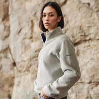 Merino Wool Quarter Zip - Women's