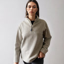 Merino Wool Quarter Zip - Women's