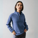 Merino Wool Quarter Zip - Women's