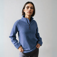 Merino Wool Quarter Zip - Women's
