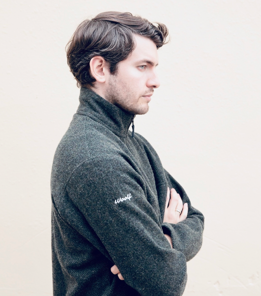 Mens top wool fleece